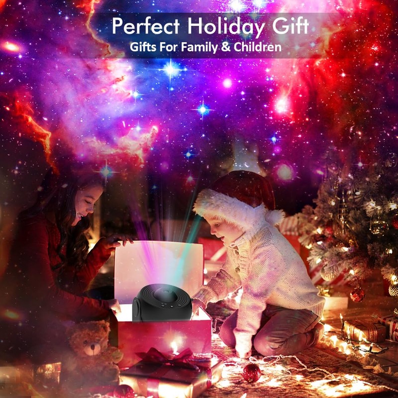 Galaxy Projector for Bedroom,HD Image Star Projector Galaxy Light,13 Film