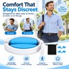 Male Incontinence Clamp for Urine Leakage Management – Adjustable Cushioned