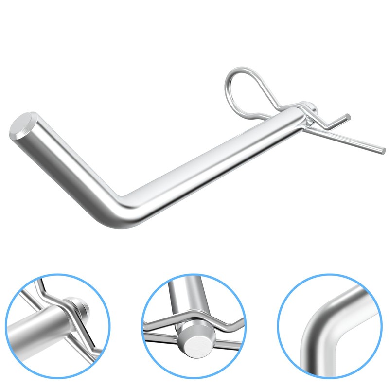 Replacement 5th Wheel Pins & Clips, 1/2-Inch Diameter Fits 5th