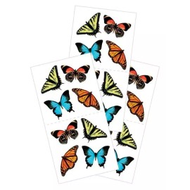 Paper House Realistic Butterfly Stickers Planner Supply Papercraft Party Favors Scrapbook