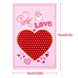 Konsait 24 Pieces Valentine's Day Cards(With Envelopes), 8 Different Happy Valentine's Day Greeting Cards, Love Cards For Her Him Wife Husband Girlfriend Boyfriend Kids Valentines Presents Party Favor