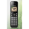 Panasonic KXTGC-352MEB Teléfono Inalámbrico de Línea Fija Color Negro