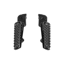 Front Footrests, Front Footrests for Motorcycles, Foot Pegs for Motorcycle Footrests, Front Footrests for Cbr600 F4I Cbr919 Cbr1000 (Black)
