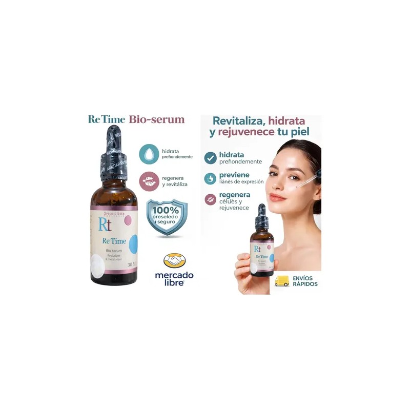 Sérum Anti Edad, Re-time, Vitamina E Madura Noche 3 Pack