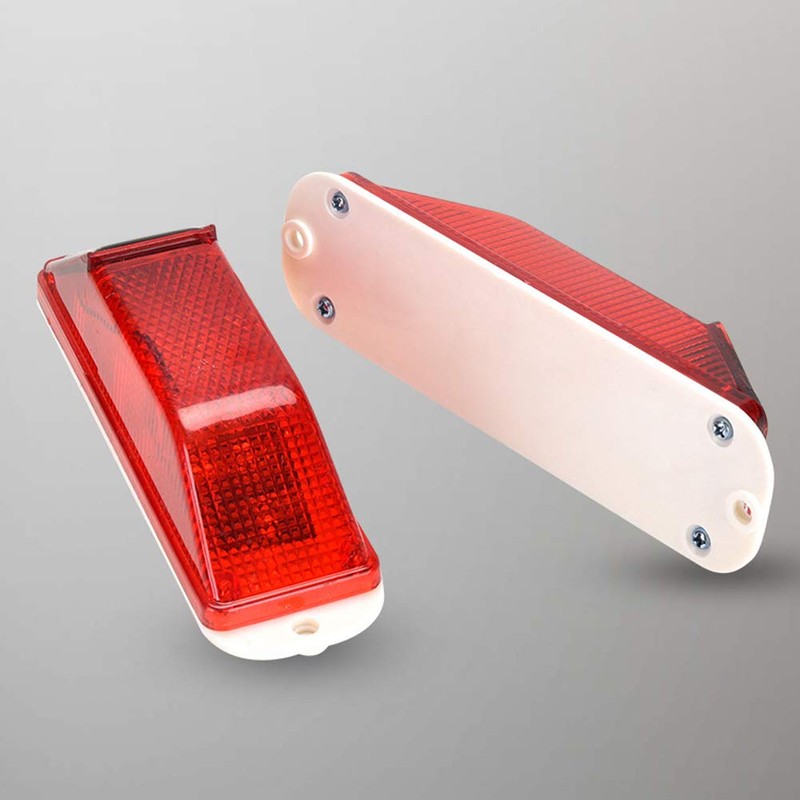 Solar Warning Light, Sensitive LED Warning Lamp Strobe Flash Warning
