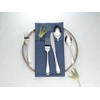 Hampton Forge Swirl 58-Piece Flatware Set,