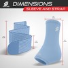 Sleeve Stars Ankle Brace for Sprained Ankle, Plantar Fasciitis Relief