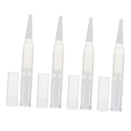 TOVINANNA 4Pcs Nail Oil Pen Reusable Twist Applicators for Lip Gloss Storage Ergonomic Design for Easy Use Travel for Nail Art Cosmetic Applications