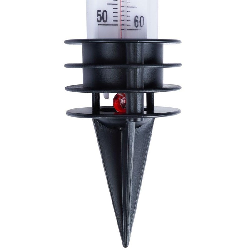 Vilde Outdoor Garden Thermometer with Ground Spike 23 cm White