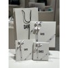 Daks (신세계센텀점)DCSC5E014T2 SILK100%블루 체인패턴 롱 실크 스카프 (SHINSEGAE CENTUM CITY)