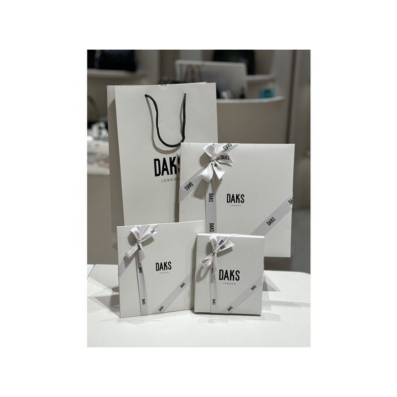 Daks (신세계센텀점)DCSC5E014T2 SILK100%블루 체인패턴 롱 실크 스카프 (SHINSEGAE CENTUM CITY)