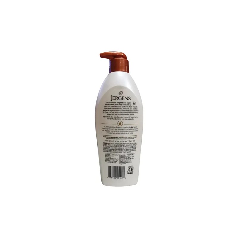 Jergens Crema Corporal Restauradora Profunda con Aceite de Argán, 400ml