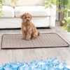 LEZUAN Cooling Mat for Dogs, Portable Pet Cooling Mat, Heat