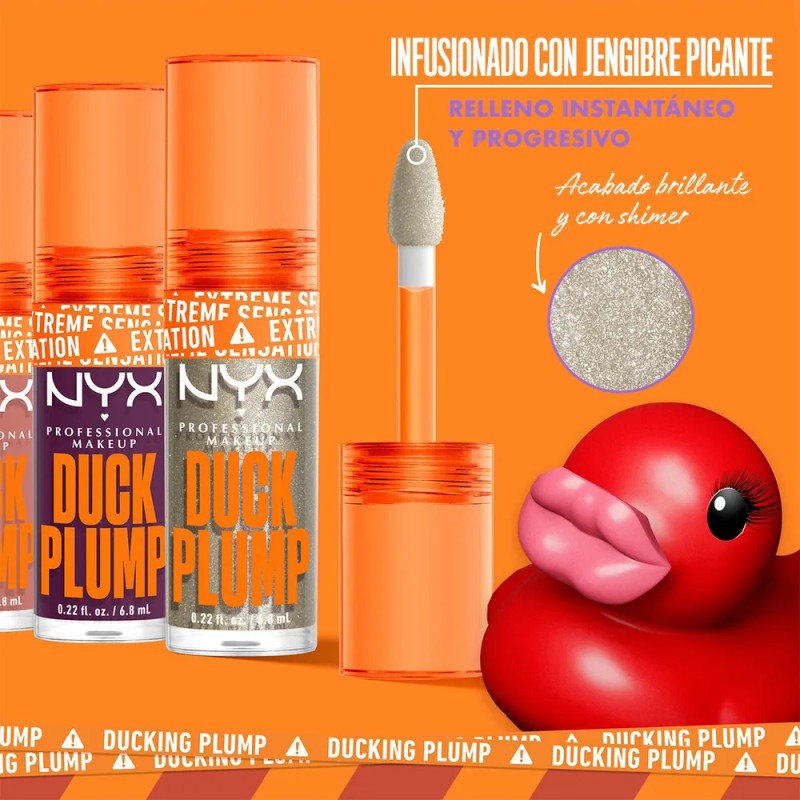 NYX Professional Makeup Duck Plump Gloss Voluminizador Brillo Labial Para