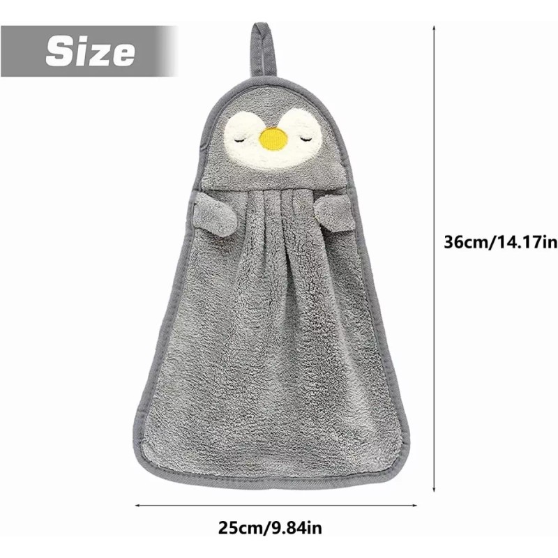 Baixi 4 Toalla De Manos Secado Absorbente Baño Cocina Colgante