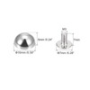 sourcing map 20 Sets 10 x 6 mm Round Rivets