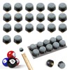 Sorcristy 20 PCS Screw-On Pool Cue Tips, 12/13 mm Pool