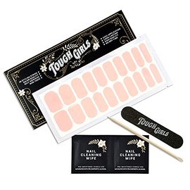 Tough Girls | Tiras de esmalte de uñas | 20 elegantes tiras | más brillantes, más gruesas, más resistentes | Incluye barra para cutículas, lima de uña