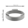 Fdit 6 inch Portable Air Conditioner Exhaust Hose Coupler with