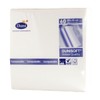 Duni Uni-Colour White Dunisoft Napkins, 40 x 40cm, 1/4 Folded