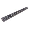 5R Flexible Machinist Ruler with Markings - 6 Inches, Black