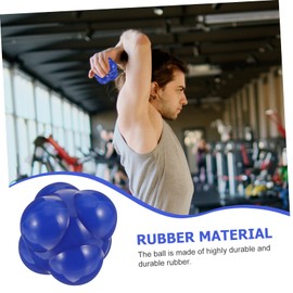 SHOWERORO Workout Ball Large Hexagonal Reaction Ball Agile Training Equipment Exercise Fitness Ball Baseball Training Accessories