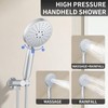 KOJOX Shower Set - Polished Chrome High Pressure Shower Head