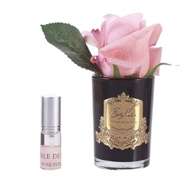 Cote Noire-Perfumed Natural Touch Rose Bud in Black and White Peach