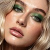 Green Eyeshadow Palette - Matte and Shimmer Makeup, Highly Pigmented