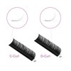 QDMEYEA Eyelash Extensions Individual Lashes 0.07 C Curl Classic Volume