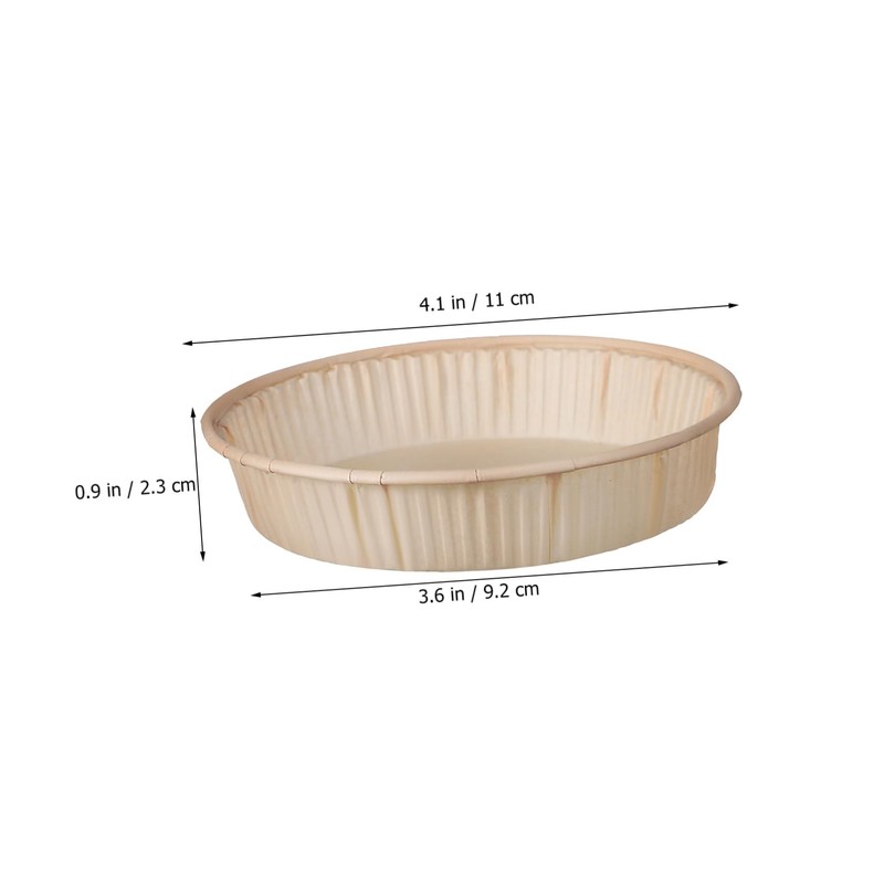 Alipis 100 Pcs Mini and Pie Pans Round Bottom Easy