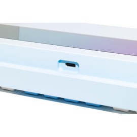 KEEBMONKEY WOBKEY Rainy 75 Aluminum HMX/JWK Switches Mechanical Keyboard with Superior Acoustics, Wired, BT, 2.4G Wireless Connectivity, RGB/FR4/Silver SUS304/7000mAh/WOB Switch (Pro - Pink)