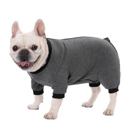 Dog Surgery Recovery Suits, Puppy After Surgery Onesie for Female Dogs, Post Surgical Recovery Onesies French Bulldogs, Small Dogs Pajamas Long Sleeve for Shedding Skin Disease