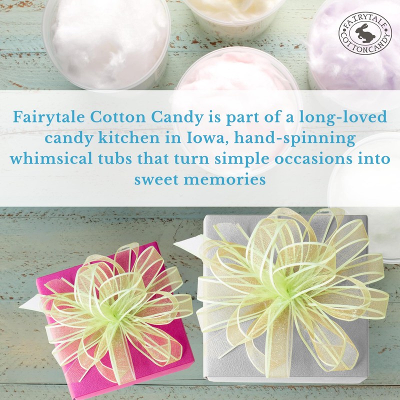 CHOCOLATE STORYBOOK Gourmet Flavored Cotton Candy – Unique Idea for