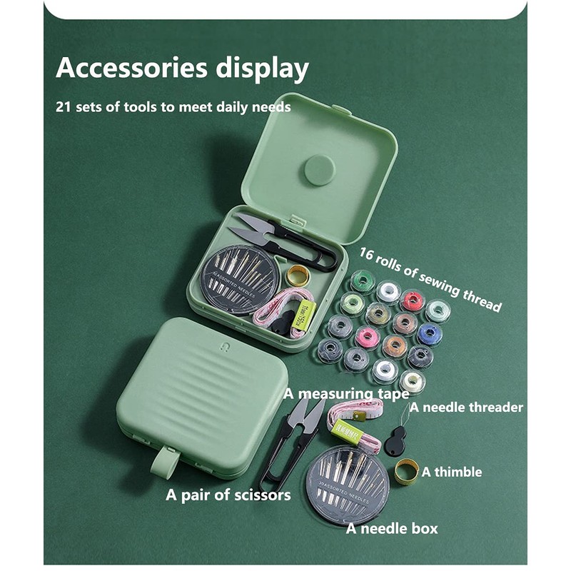 Small Sewing kit Travel Size, Mini Sewing Kits Storage-Box Gifts