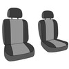 CalTrend Front Buckets Seats, NeoSupreme Seat Covers for 1999-2004 Jeep