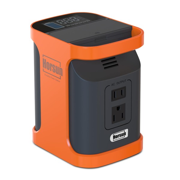 Horsun 150Wh Portable Power Station, 40000mAh Lithium Battery Power Supply
