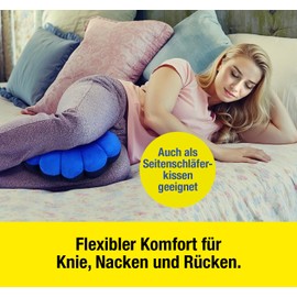 TELE WELT Reisekissen [ Komfort-Kissen ] Schlafkissen – Nackenkissen – Comfy Pillow – Flugzeugkissen – Kopfkissen