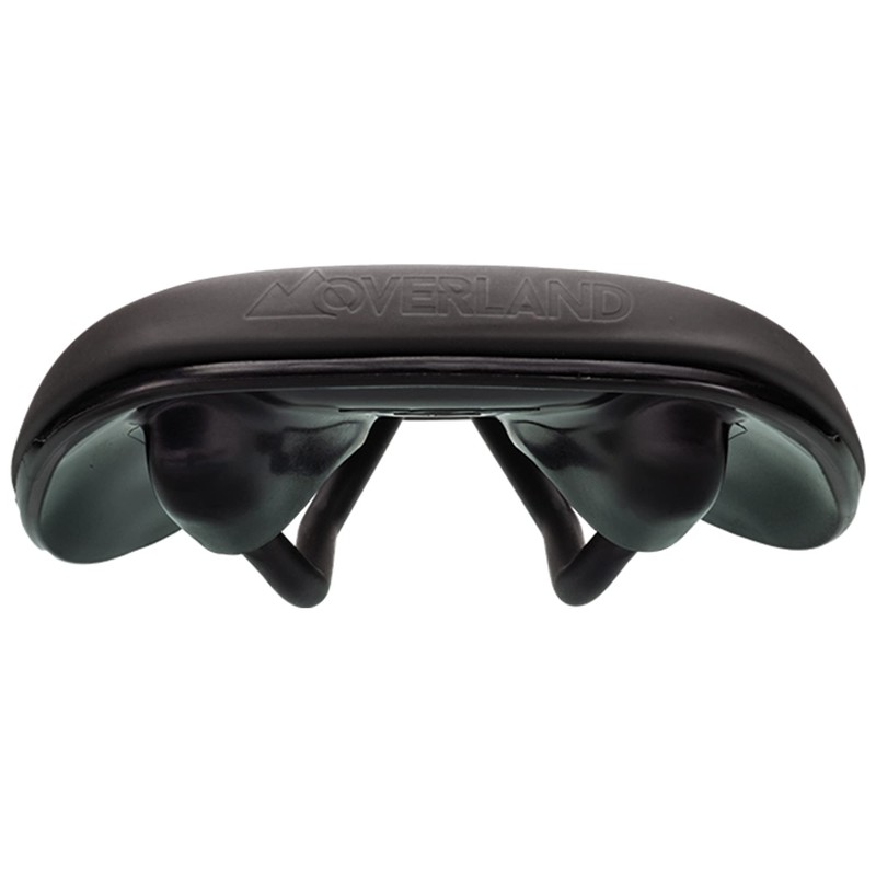 BEL AIR 3.0 OVERLAND LUX-ALLOY RAIL SADDLE Black Microfibre Top/Black