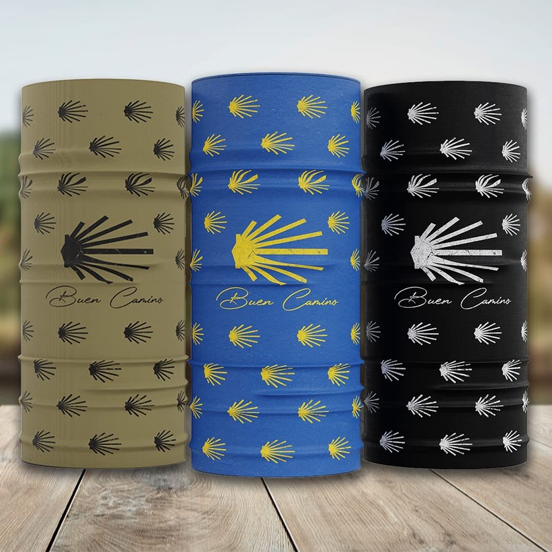 Buen Camino Multifunctional Scarf - Ultralight Tube Scarf for the