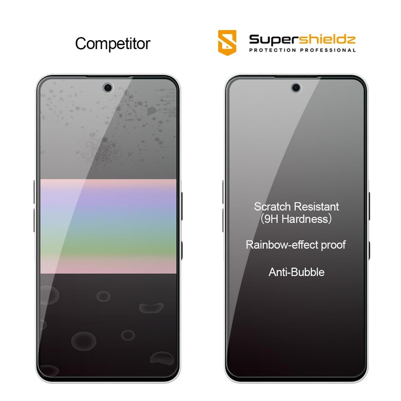 Supershieldz (2 Pack) Designed for Nothing Phone 3a / 3a