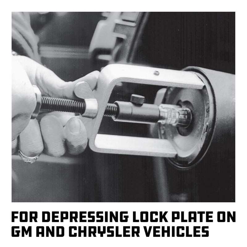 Powerbuilt Steering Wheel Lock Plate Remover - 648466, Red