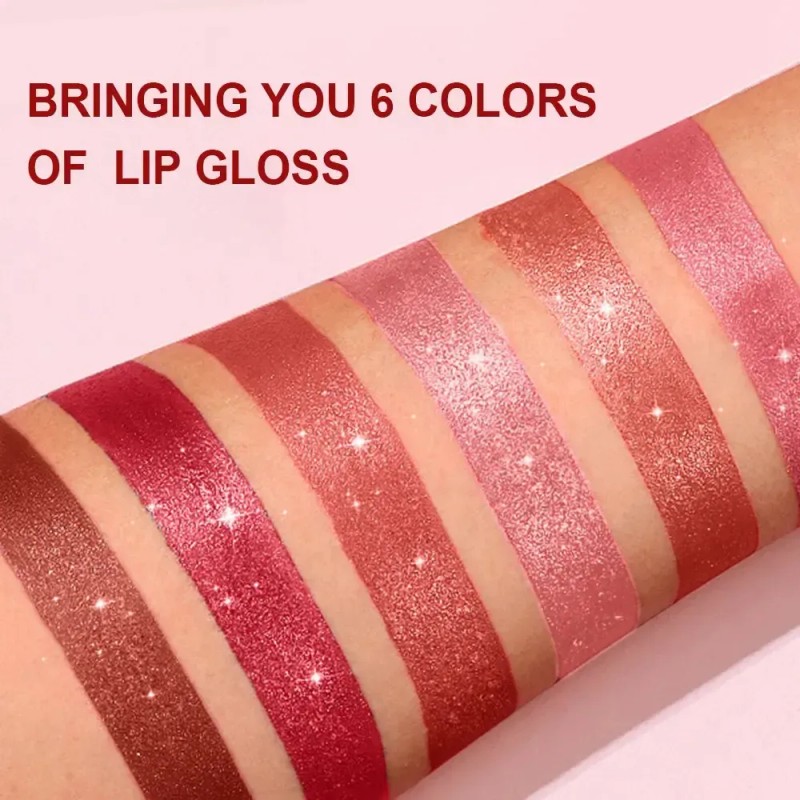 Kit Lápiz Labial Perlado Clásico Duradero