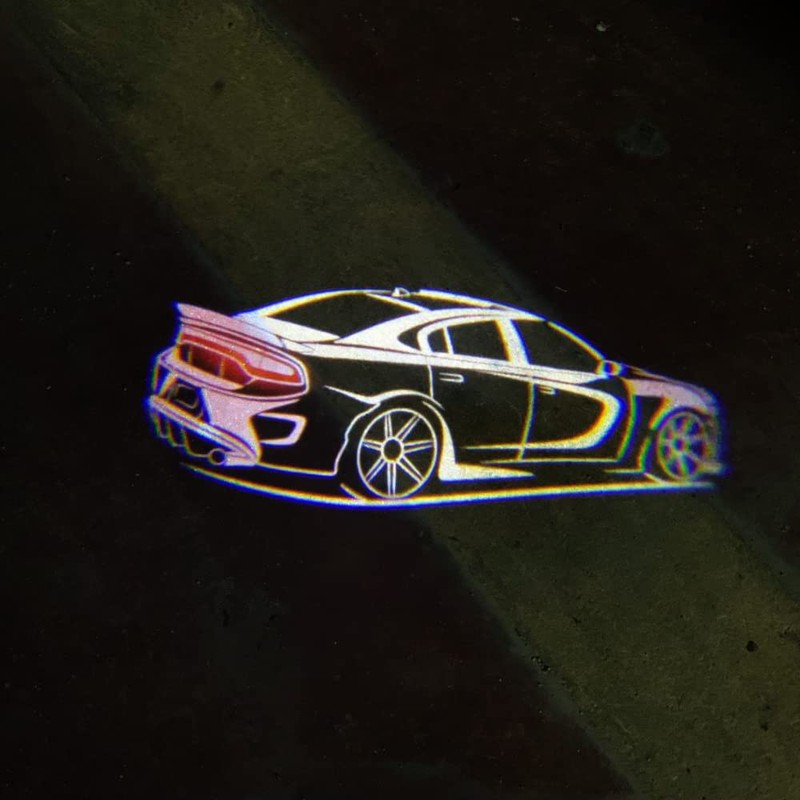 通用 Car Door Logo Lights Courtesy LED Projector Lamps Accessories