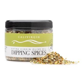 Calivirgin Olive Oil Dipping Spices - Restaurant Style Gourmet Spice Mix - Premium Dip Seasoning Spice Blend - Basil, Sun-dried Tomatoes, Garlic, Parsley & Oregano - Bread Dipping Seasoning Mix - 85g
