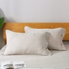 S VICTORY SYMBOL 100% Organic Linen Pillowcases Set of 2,French