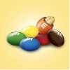 MM's M&M'S Peanut Milk Chocolate Candy Bulk Jar, 62 oz.