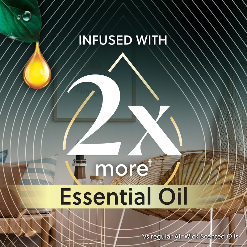 AIR WICK Scented Oil - Vibrant Refill Island Coconut &