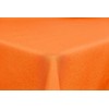 NIBLO Tablecloth, Table Runner, Table Linen, Table Decoration, Tablecloth (Orange,