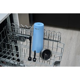 Contigo Unisex Adult No-Spill Tumbler Insulated Water Bottle with Straw, Blue, 720 ml